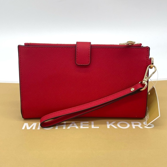 Michael Kors Large Double Zip Wallet Wristlet - Picture 4 of 7